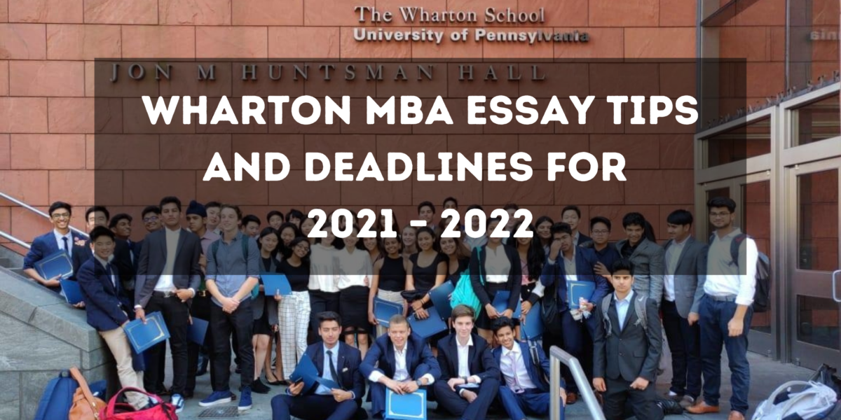 wharton mba essays 2021